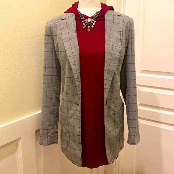 Checkered blazer - Picture 2 of 8